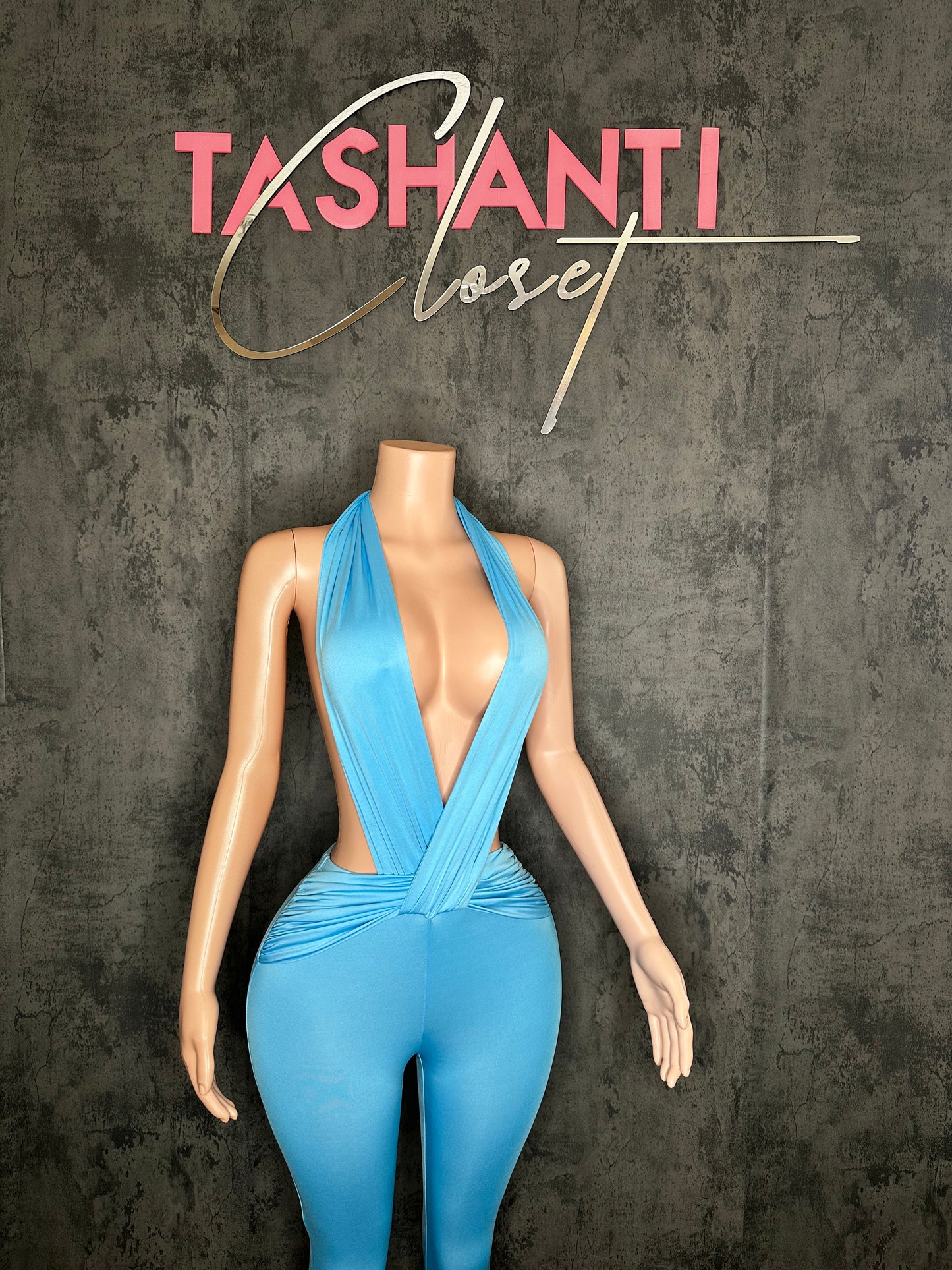 Aqua Jumpsuit